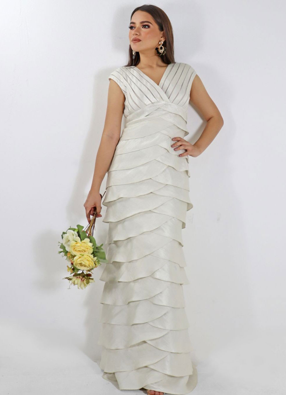 Vestido para boda civil en Rosenda